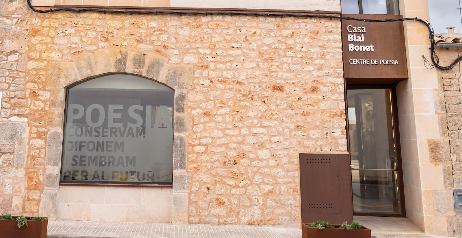 Casa Blai Bonet. Centre de Poesia Contemporània
