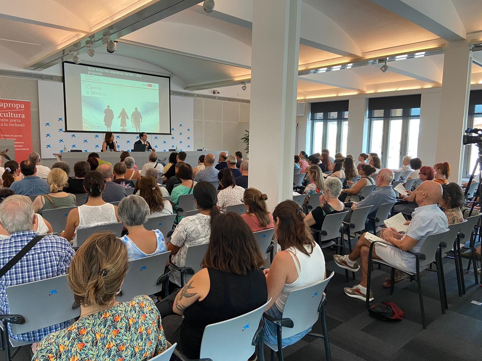 Sessió de presentació de la programació a Barcelona